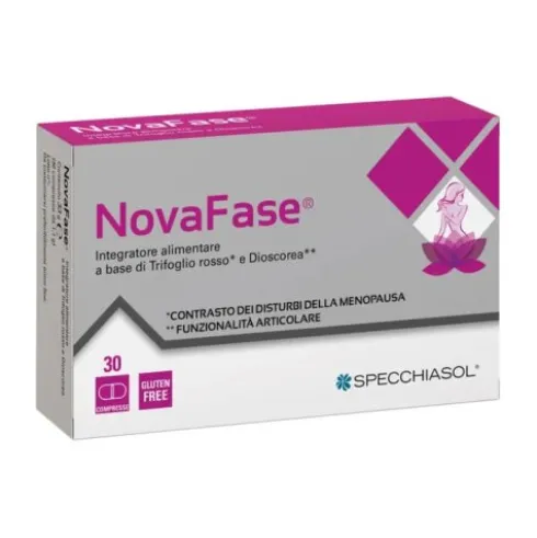 Specchiasol Novafase Integratore Alimentare per Menopausa 30 Compresse