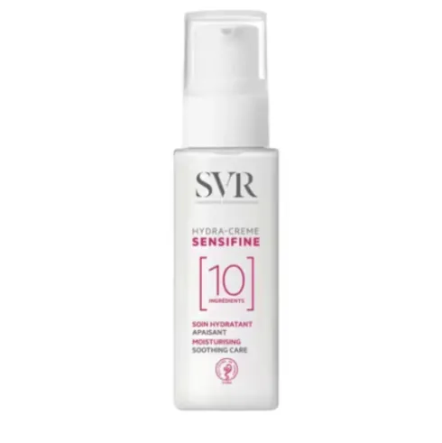 SVR Sensifine Hydra Crema - Trattamento viso lenitivo per pelle sensibile e reattiva - 40 ml