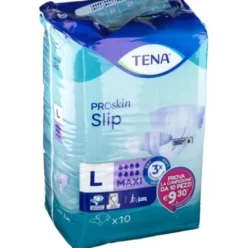 Tena Slip Maxi Pannoloni Incontinenza Assorbenza Molto Alta Taglia L 10 Pezzi
