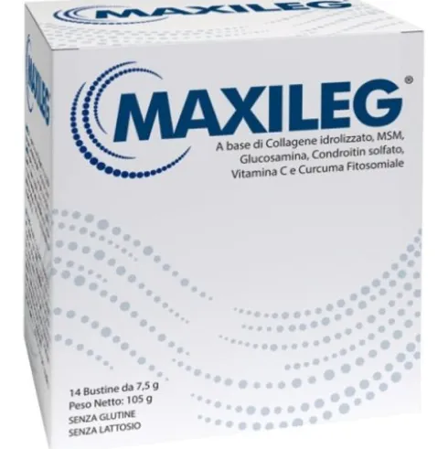 Terbiol Farmaceutici Maxileg Integratore per Articolazioni 14 Bustine