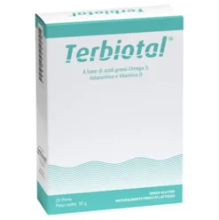 Terbiol Terbiotal Integratore Omega 3, Astaxantina e Vitamina D3 - 20 Perle
