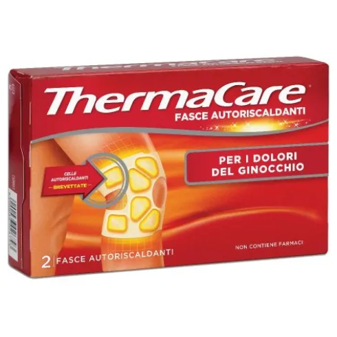 Thermacare per il dolore al ginocchio - Fasce autoriscaldanti per il sollievo dai dolori muscolari fino a 8 ore - 2 fasce