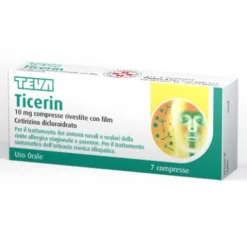 TICERIN 10mg 7 Compresse TEVA