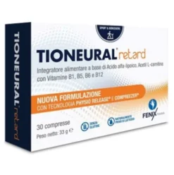 Tioneural Retard Integratore Alimentare per Sistema Nervoso, 30 Compresse