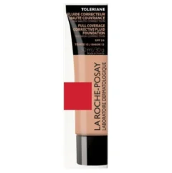 Toleriane Teint Fluido Colore 12 - Fondotinta fluido correttore ad alta coprenza - 30 ml