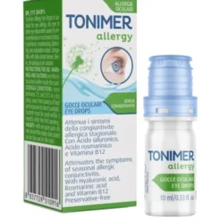 Tonimer Allergy Gocce Oculari - Collirio idratante per occhio secco e allergia - 10 ml