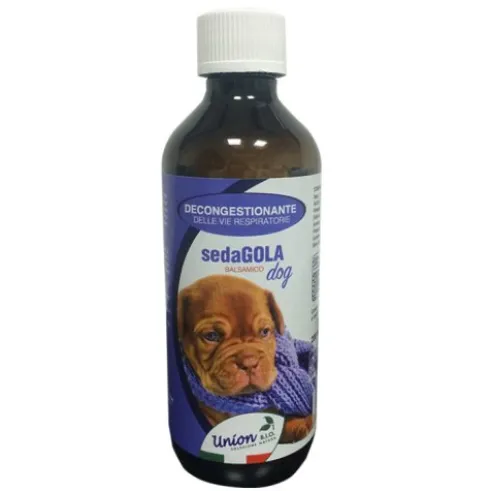Union Bio Sedagola Dog Sciroppo Balsamico per Cani Tosse e Irritazione 200 ml