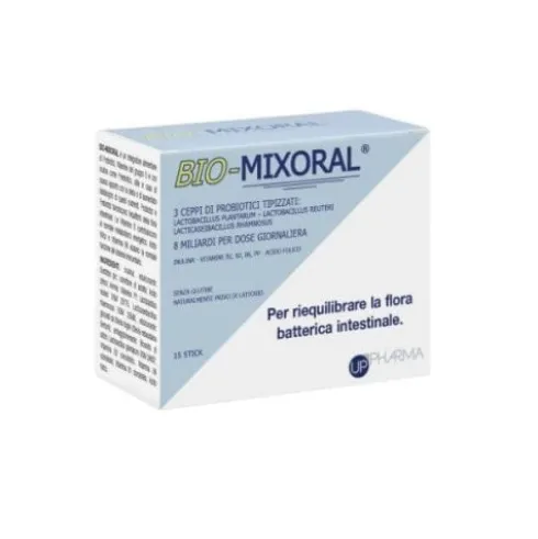Up Pharma Bio Mixoral Integratore Probiotico per Flora Intestinale 15 Stick