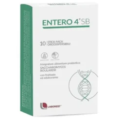 Uriach Entero 4 SB Integratore Probiotico Flora Batterica Intestinale 10 Stick