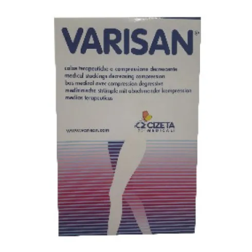 Varisan Ethere Gambaletto 15-20 mmHg Punta Aperta Poudre Taglia 3