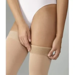 Varisan Top Calza Autoreggente Corta Punta Aperta Beige Taglia 3