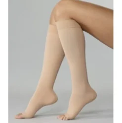 Varisan Top DLSK2 AD PA Gambaletto Punta Aperta Corto Beige Taglia 5 Plus