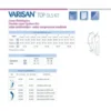 Varisan Top DLS MonoCollant Normale Sinistro Punta Aperta Taglia 4 Plus Beige
