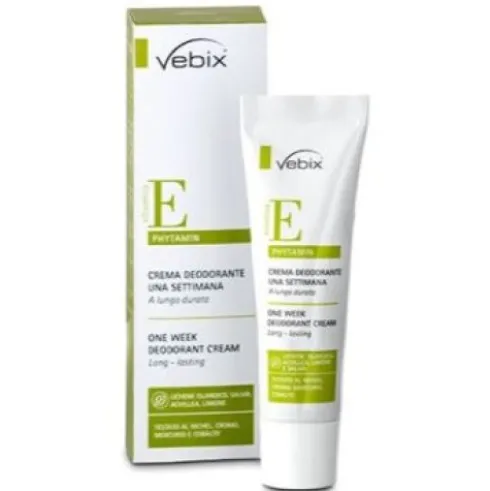 Vebix Phytamin Crema Deodorante 1 Settimana 25 ml