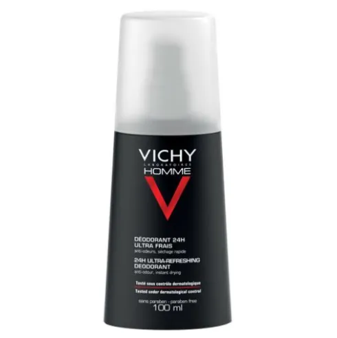 Vichy Deo Homme Linea Uomo Vapo Spray Deodorante Ultra Fresco 100 ml