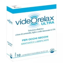 Videorelax Ultra Soluzione Oftalmica 10 Flaconcini Monodose 0,5 ml