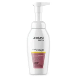 Vidermina Rectal Mousse - Detergente intimo in mousse adatto in caso di emorroidi - 200 ml