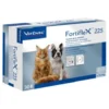 Virbac Fortiflex 225 Mangime Complementare per Cani e Gatti Supporto Articolare 30 Compresse