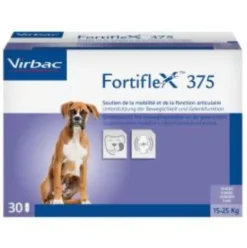 Virbac FortifleX 375mg, 30 Compresse Appetibili per Cani