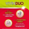 VivinDuo - Febbre, dolori influenzali e congestione nasale - 10 bustine con Paracetamolo e Pseudoefedrina