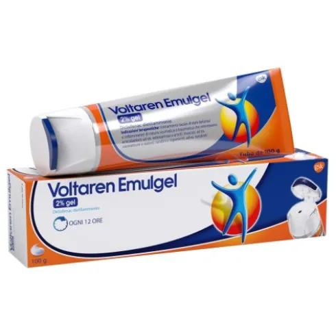 Voltaren Emulgel 2% - Gel Antidolorifico per dolori articolare e muscolari - 100 g