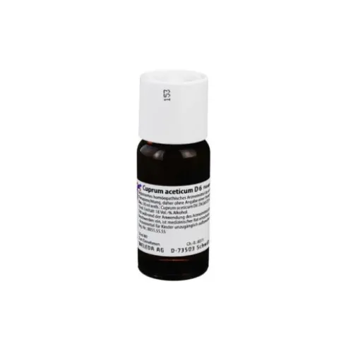 Weleda Cuprum Aceticum D6 Gocce Omeopatiche per Tosse 50 ml