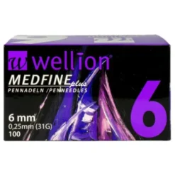 WELLION MEDFINE 6 31G 100pz