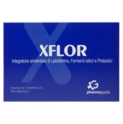 Xflor - Integratore per l'equilibrio della flora batterica intestinale - 30 bustine