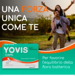 YOVIS caps - Integratore per l'equilibrio della flora intestinale - 10 capsule