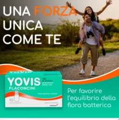 YOVIS - Integratore per l'equilibrio della flora intestinale - 10 flaconcini