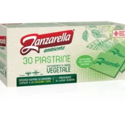 Zanzarella Piastrine Verdi 30 Pezzi Repellente Zanzare per Diffusore Elettrico
