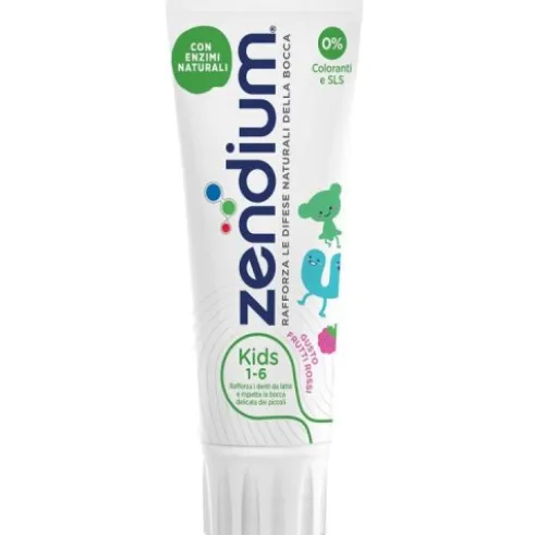 Zendium Kids Dentifricio per Bambini 1-6 Anni 75 ml