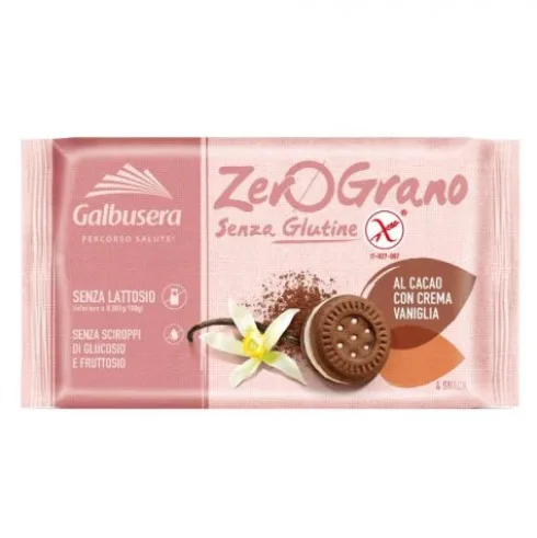 Zerograno Frollini Crema Cacao Senza Glutine 160g
