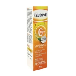 Zetavit C1000 - Integratore alimentare per il sistema immunitario - 20 Compresse Effervescenti