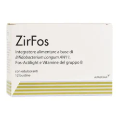 Zirfos Zir Fos Integratore Riequilibrio Flora Batterica 12 Bustine