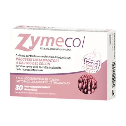 Zymecol 30 Compresse Gastroresistenti per Colon Irritabile